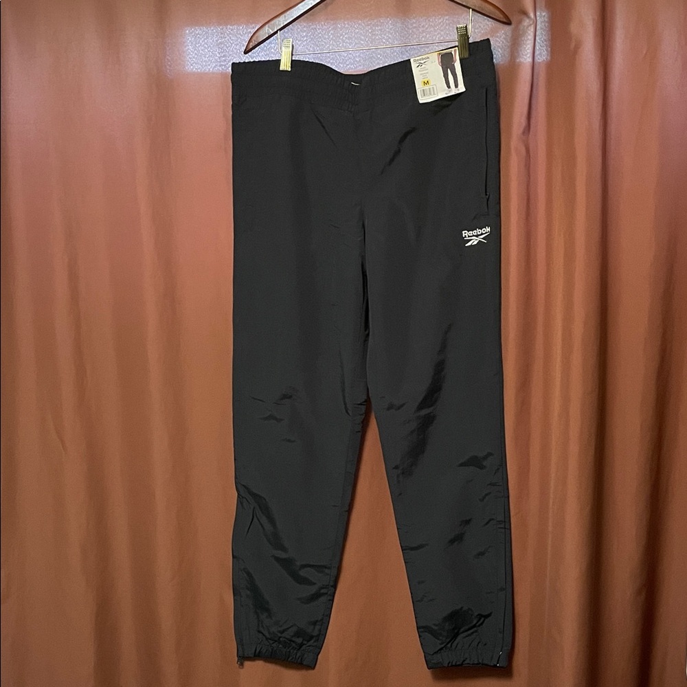Reebok Black Woven Track Pant